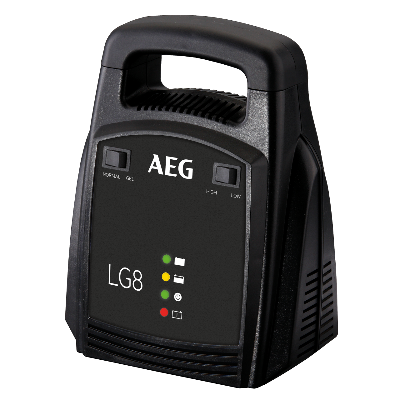 AEG MB 1.0 Autobatterie Ladegerät, Schwarz Batterie-Ladegeräte