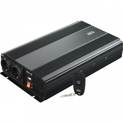 AEG Automotive 10274 Batterijlader LG (12 volt, 12 ampère, led-display, onderhoudslader