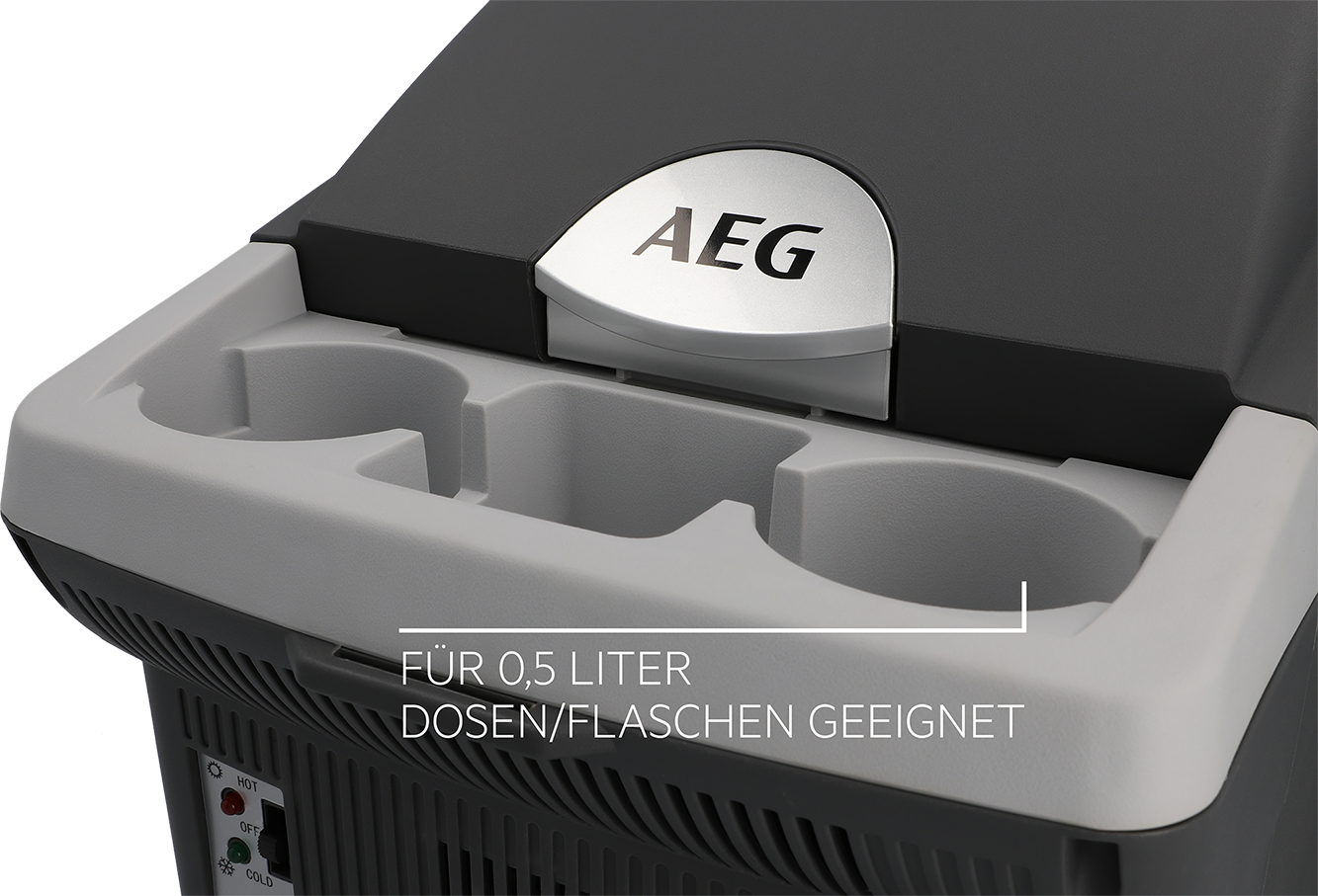 AEG Automotive Thermoelektrische Kühlbox KK 20 Liter, 12/230 Volt